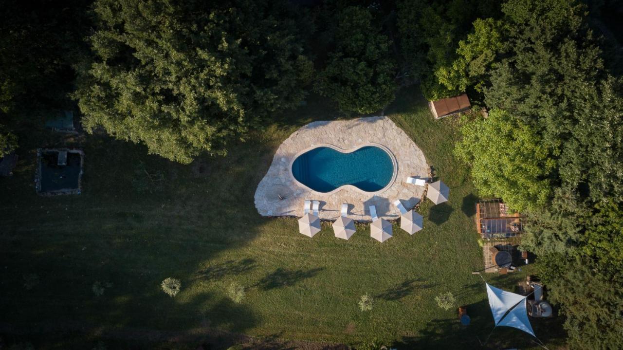 Glamping In Toscana, Luxury Tents In Agriturismo Biologico Sorano  Exterior photo