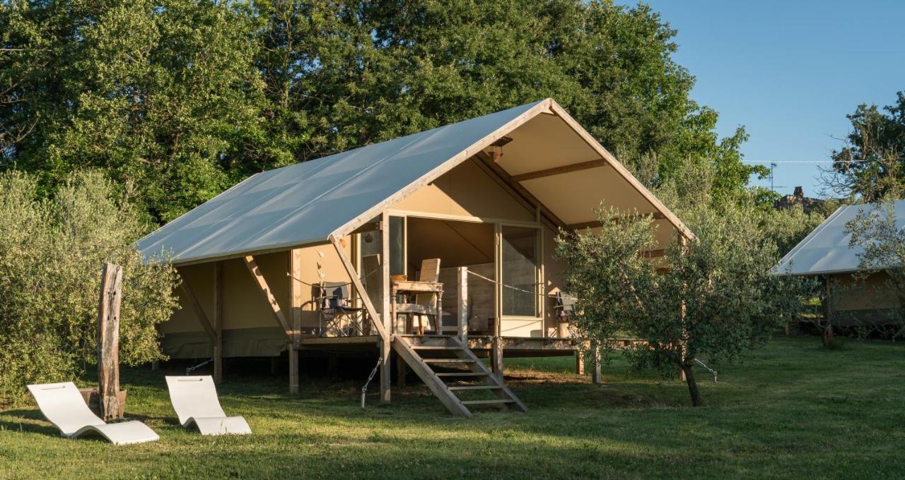 Glamping In Toscana, Luxury Tents In Agriturismo Biologico Sorano  Exterior photo