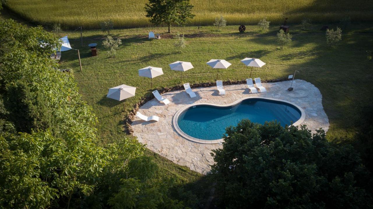 Glamping In Toscana, Luxury Tents In Agriturismo Biologico Sorano  Exterior photo