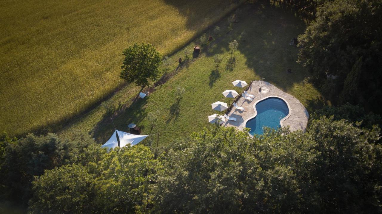 Glamping In Toscana, Luxury Tents In Agriturismo Biologico Sorano  Exterior photo